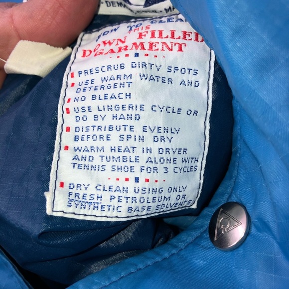 Vintage GERRY Quilted Down Reversible Vest Sz L - Picture 10 of 11